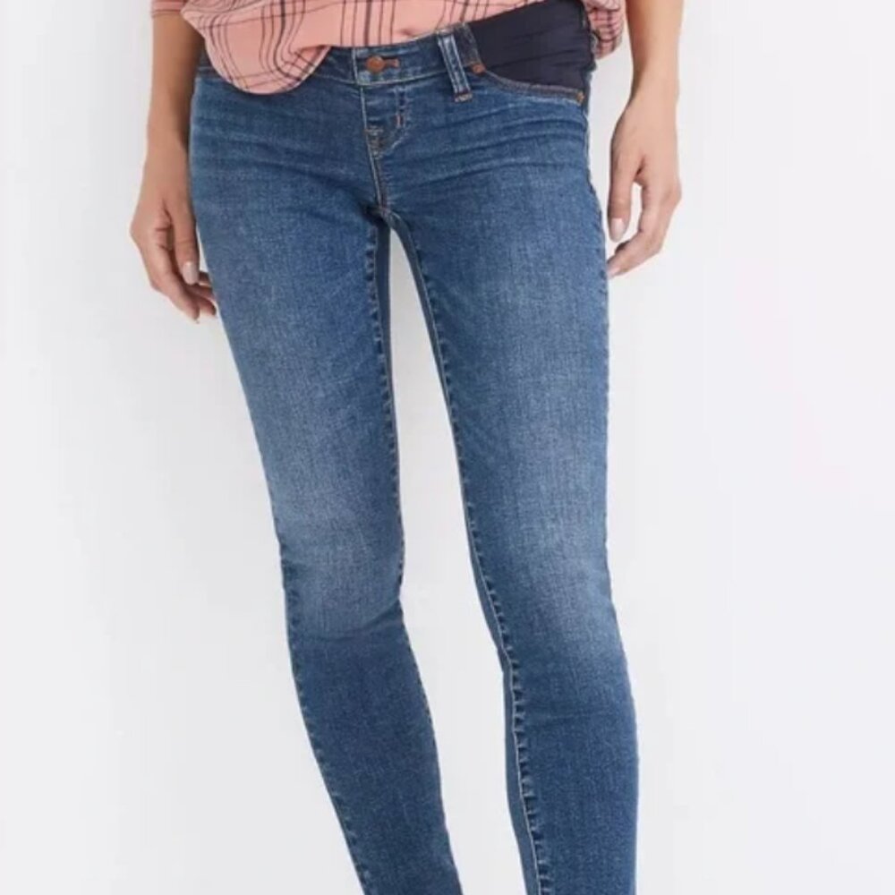 Madewell Maternity Skinny Side Panel Adjustable size 27